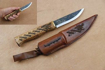 Condor Tool & Knife Erwachsene Norse Dragon Fahrtenmesser, braun, 21,1cm - 2