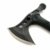 KOSxBO® Profi Tomahawk Camping-Axt Kriegs-Beil Schwarz Outdoor Survival Hammer Werkzeug Ausrüstung im Set mit Gürtelholster - BEIL TOMAHAWK - 7