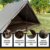 OneTigris Tangram UL Doppelzelt Easy Setup Shelter Zelt 3 Jahreszeiten |MEHRWEG Verpackung - 7